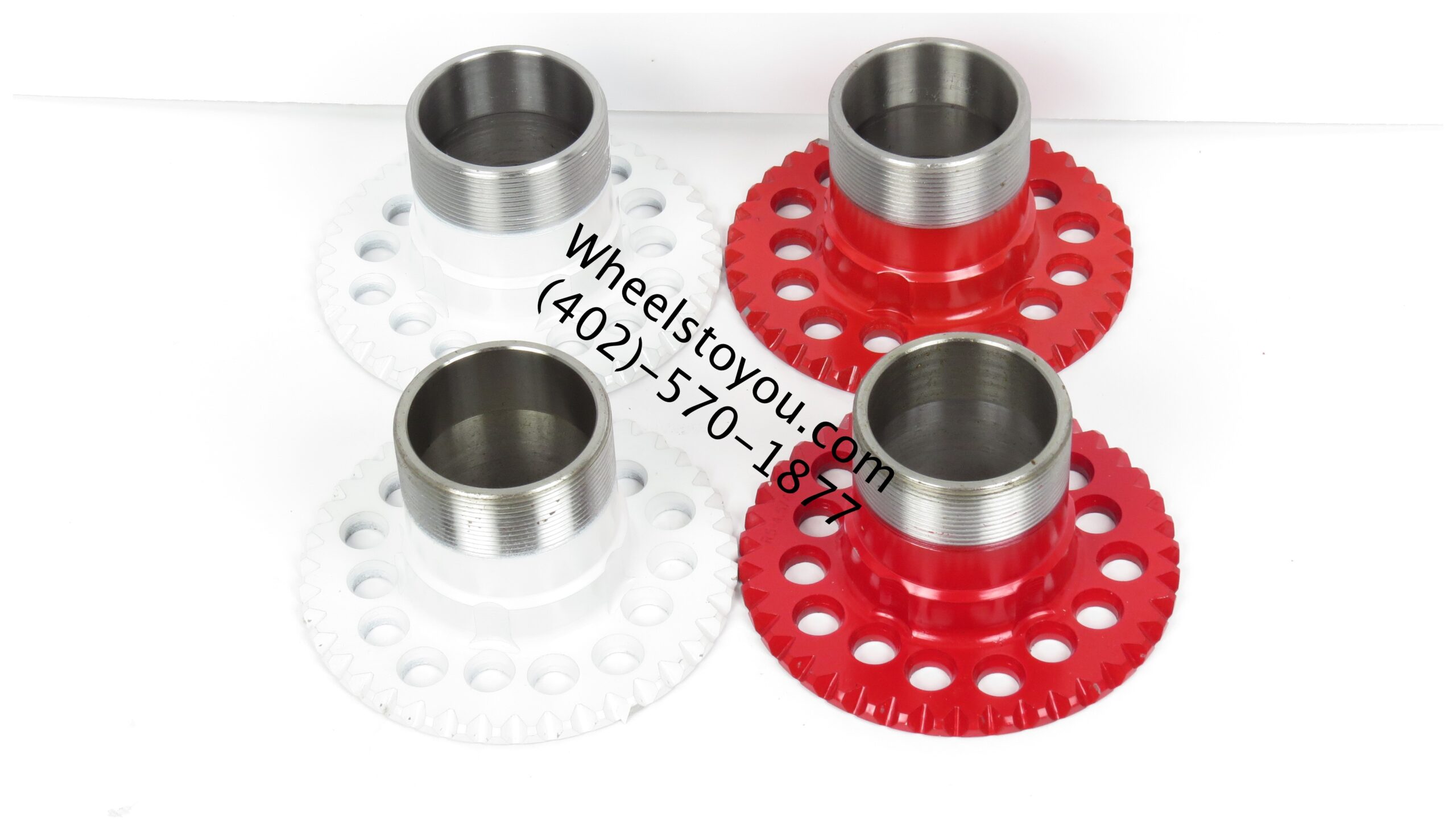Chevy to ford wheel clearance adapters 6 lug