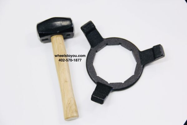 10-sided Wrench to Install and Remove Bullet Caps Bullet Wrench Tire Tool 