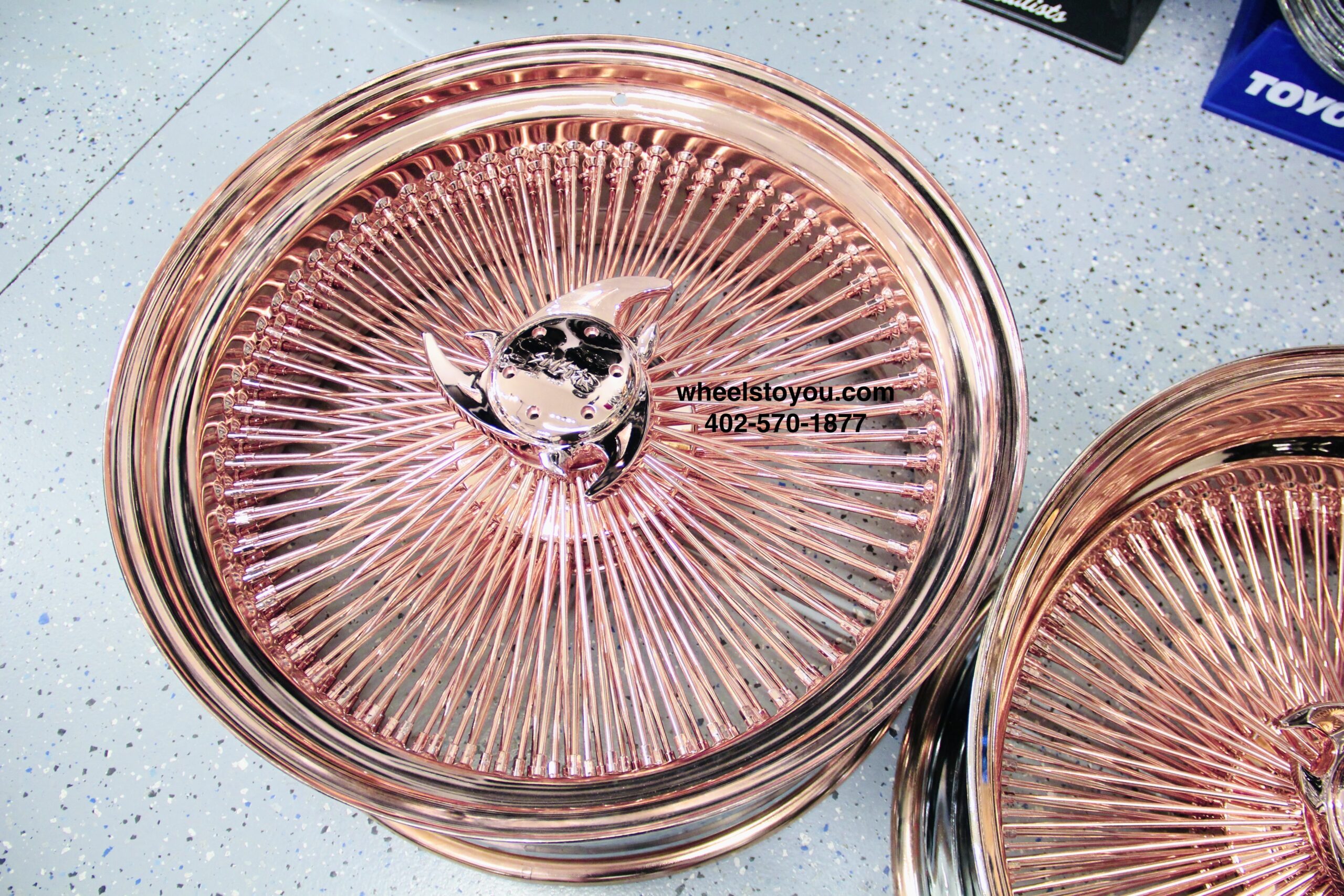 Rose gold dayton sales