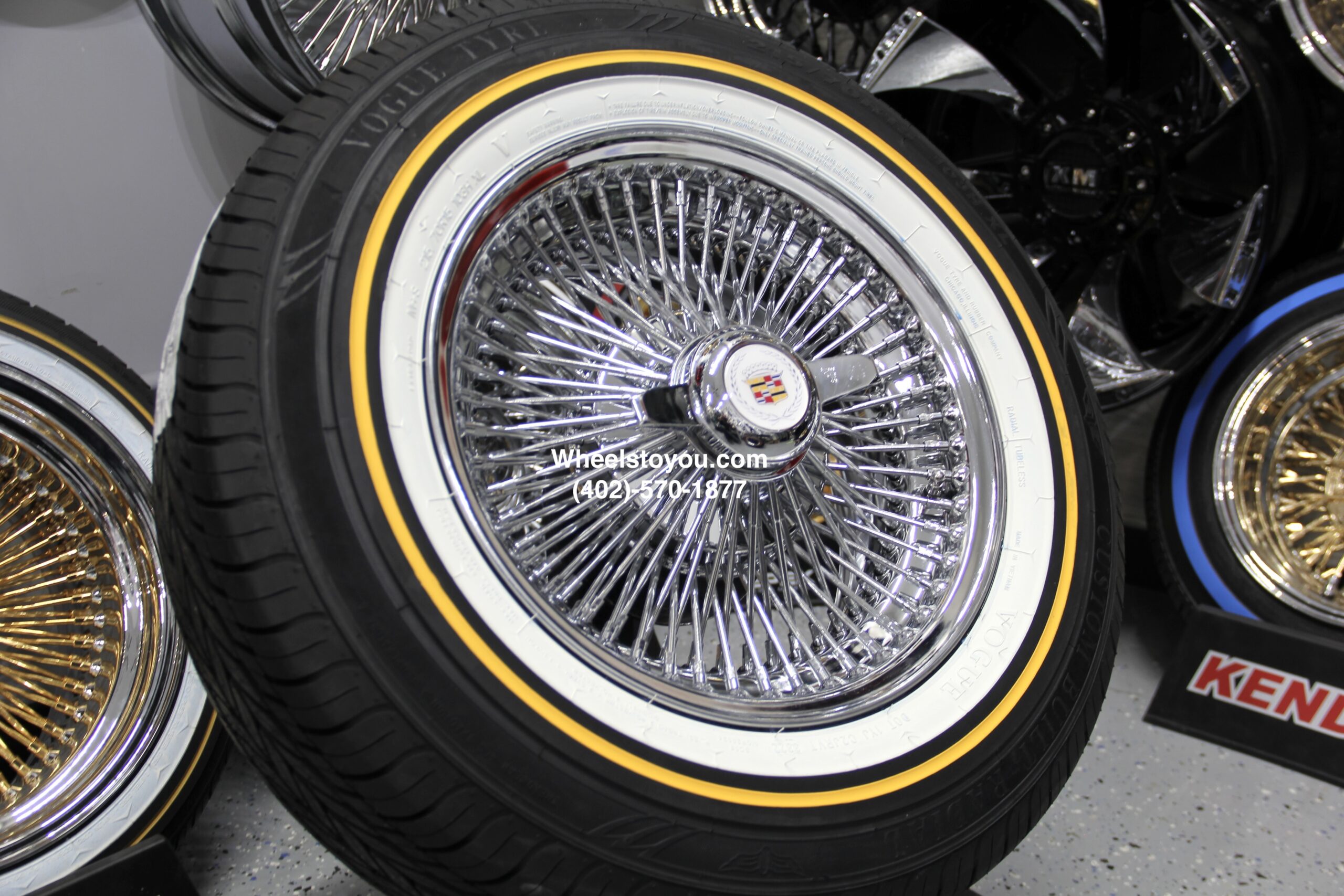 Cadillac center caps for discount 16 inch rims